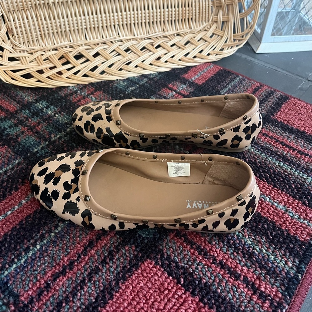 Old Navy Leopard Print Flats